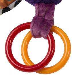 Lamaze Baby světluška Freddie textilní na zavěšení s aktivitami pro miminko