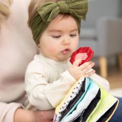 Lamaze Leporelo autobus baby rozkládací autíčko textilní pro miminko