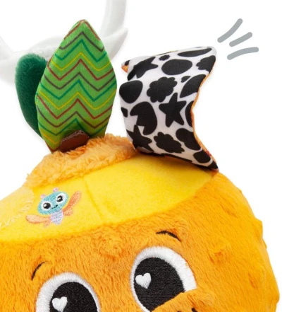 Lamaze Môj prvý baby pomaranč textilný s hryzadlom pre bábätko