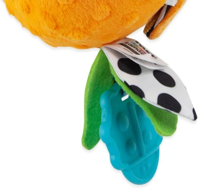 Lamaze Môj prvý baby pomaranč textilný s hryzadlom pre bábätko