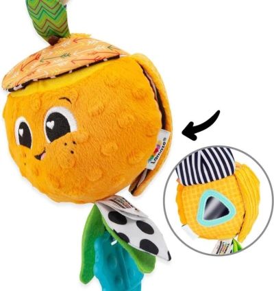 Lamaze Môj prvý baby pomaranč textilný s hryzadlom pre bábätko