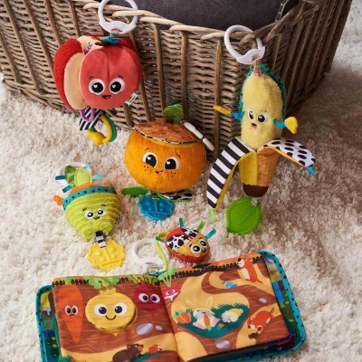 Lamaze Môj prvý baby pomaranč textilný s hryzadlom pre bábätko