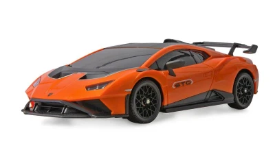 Lamborghini Huracan STO RC Drift Car 4WD LED 1:18 RTR licencované oranžové