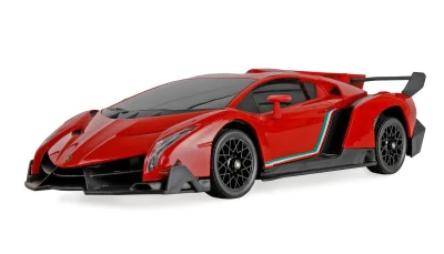 Lamborghini Veneno RC Drift Car 4WD LED 1:18 RTR licencované červené Lamborghini Veneno RC Drift Car 4WD LED 1:18 RTR licencované červené