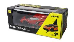 Lamborghini Veneno RC Drift Car 4WD LED 1:18 RTR licencované červené