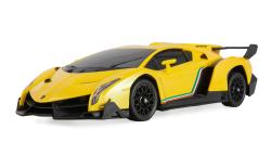 Lamborghini Veneno RC Drift Car 4WD LED 1:18 RTR licencované žluté