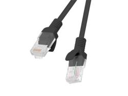LANBERG Patch kabel CAT.6 UTP 20M černý Fluke Passed