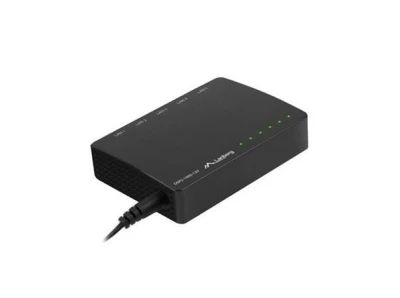 Lanberg SWITCH DSP2-1005-12V 5X 1GB/S UNMANAGED GIGABIT ETHERNET DESKTOP 12V