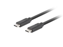Lanberg USB-C M/M 3.1 GEN 2 kabel 1,8m 10GB/S PD100W černá Lanberg USB-C M/M 3.1 GEN 2 kabel 1,8m 10GB/S PD100W černá
