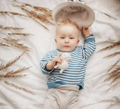 LANCO Ovečka baby hryzátko prírodný kaučuk pre bábätko