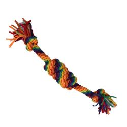 Lanová hračka duhová zakroucená 63 cm Lanová hračka duhová zakroucená 63 cm