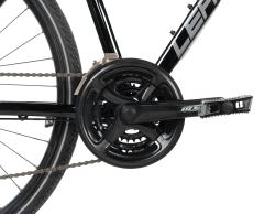 Leader Fox AWAY GENT BLACK SHINY pánské krosové kolo + výbava zdarma