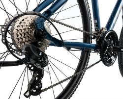 Leader Fox AWAY GENT BLUE MATT pánské krosové kolo + výbava zdarma