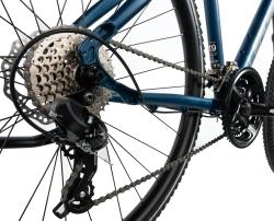 Leader Fox AWAY GENT BLUE MATT pánské krosové kolo + výbava zdarma