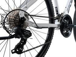 Leader Fox AWAY LADY 2026 WHITE MATT dámské krosové kolo + výbava zdarma