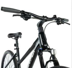 Leader Fox AWAY LADY 28 BLACK SHINY dámské krosové kolo + výbava zdarma