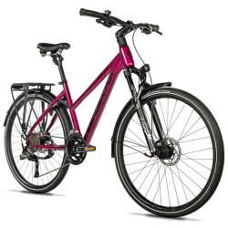 Leader Fox ESPIRIT LADY 18 VIOLET SHINY dámské cross kolo + sleva 1500,- na příslušenství