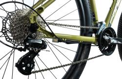 Leader Fox EVOLUTION 29 ARMY GREEN horské kolo + výbava zdarma