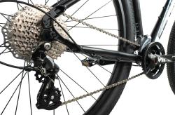 Leader Fox EVOLUTION 29 BLACK MATT/BLUE horské kolo + výbava zdarma