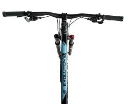 Leader Fox EVOLUTION 29 BLACK MATT/BLUE horské kolo + výbava zdarma