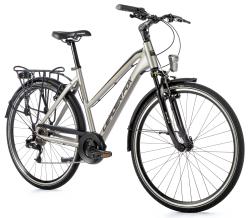 Leader Fox FERRARA 2023 stříbrné dámské city kolo + sleva 1000,- na příslušenství