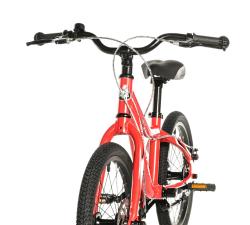 Leader Fox FOX UNI 18 RED (CHAIN, DISC BRAKE) červené dětské kolo + výbava zdarma