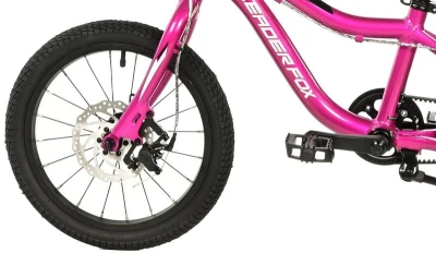 Leader Fox KENO UNI 16 PURPLE (BELT) dětské kolo + sleva 400,- na příslušenství