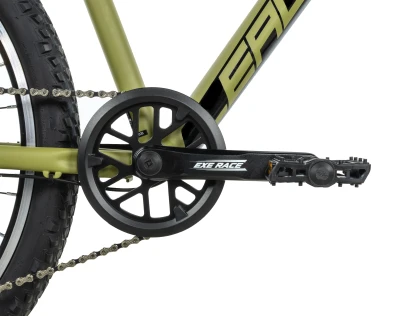 Leader Fox MXC GENT ARMY GREEN (9 SPEED) dětské horské kolo + výbava zdarma