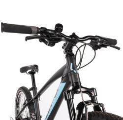 Leader Fox SPIDER BOY 24 BLACK MATT dětské kolo + výbava zdarma