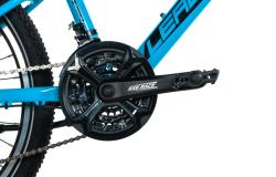 Leader Fox SPIDER BOY 24 LIGHT BLUE dětské kolo + výbava zdarma