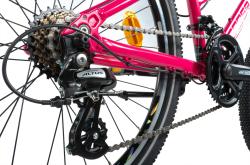 Leader Fox SPIDER GIRL 24 PINK dívčí kolo + výbava zdarma