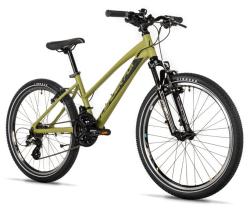 Leader Fox SPIDER GIRL 24 ARMY GREEN dievčenský bicykel + výbava zadarmo
