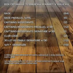 LEGENDARY CARDS MAXA LIGA 2024/2025 Sběratelské hokejové karty 8ks