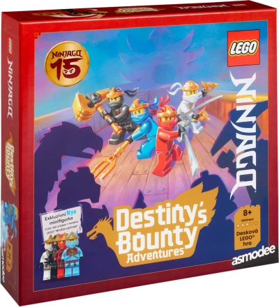 Lego ASMODEE Hra Ninjago Destinys Bounty Adventures CZ (společenská hra)
