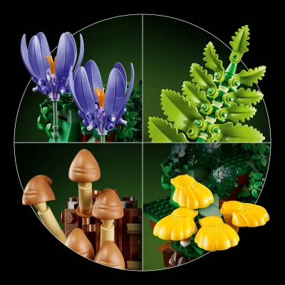 Lego BOTANICALS Lesní houby 11505 (stavebnice)