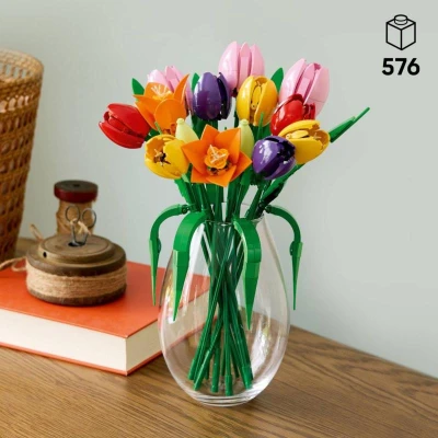 Lego BOTANICALS Tulipány dekoratívna kytica 11501 (stavebnica)