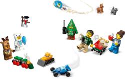 Lego CITY Adventní kalendář rozkládací s herní plochou 60475