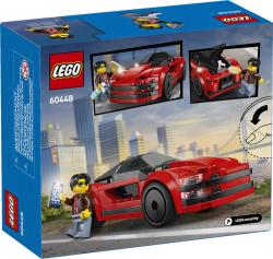 Lego CITY Auto červený sporťák 60448 (stavebnice)