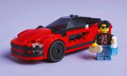 Lego CITY Auto červený sporťák 60448 (stavebnice)