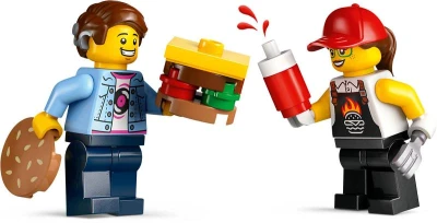 Lego CITY Auto hamburgerový truck 60404 (stavebnice)
