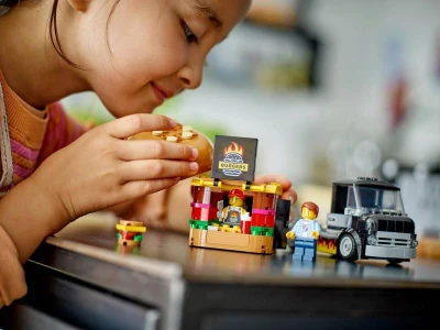 Lego CITY Auto hamburgerový truck 60404 (stavebnice)