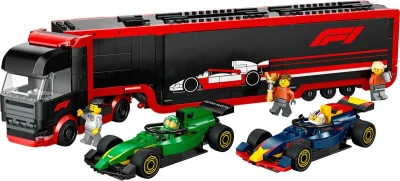 Lego CITY Auto Kamión F1 s vozidlami F1 RB20 a AMR24 60445 (stavebnica)