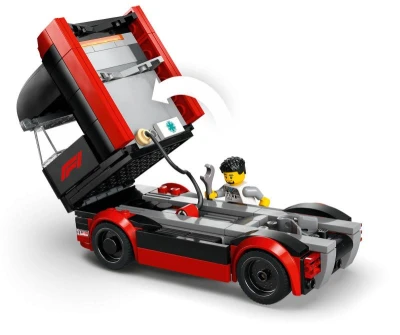 Lego CITY Auto Kamión F1 s vozidlami F1 RB20 a AMR24 60445 (stavebnica)