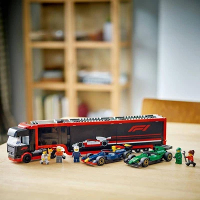 Lego CITY Auto Kamión F1 s vozidlami F1 RB20 a AMR24 60445 (stavebnica)