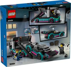 Lego CITY Auto kamión se závodním autem 60406 (stavebnice)