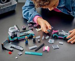 Lego CITY Auto kamión se závodním autem 60406 (stavebnice)