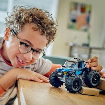 Lego CITY Auto modrý monster truck 60402 (stavebnice)