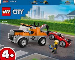 Lego CITY Auto odtahový vůz a oprava sporťáku 60435 (stavebnice)