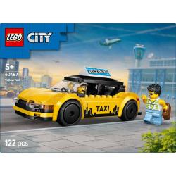 Lego CITY Auto Žlutý taxík 60487 (stavebnice)