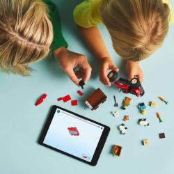 Lego CITY Červený traktor s přívěsem a ovcemi 60461 (stavebnice)